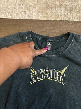 Elysium Athletic Stone Wash Tee Centurion Tee- XL